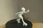 Preview: Figur Alien mit Rollschuhen - unbemalt