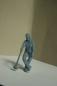 Preview: Figur Bauarbeiterin mit Abbruchhammer - unbemalt