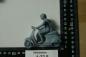 Preview: Figur Rollerfahrerin - unbemalt
