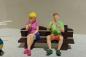 Preview: Figur Pärchen mit Eis - bemalt