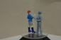 Preview: Figur Archtiektin mit Zeichnung - bemalt
