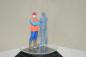 Preview: Figurine of a skilled worker wearing glasses – painted