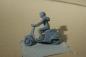 Preview: Figur Rollerfahrerin - unbemalt - 1 : 32