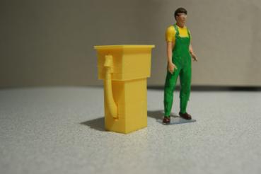 Zapfsäule 70er/80er Jahre Doppelpack 1:32/35