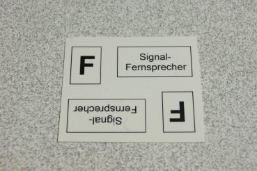 beiliegende Decals
