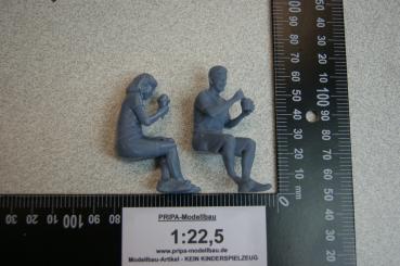Preview: Figur Pärchen mit Eis - bemalt