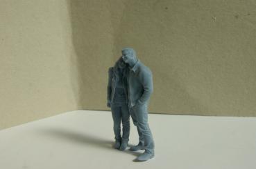 Preview: Figur Pärchen - unbemalt