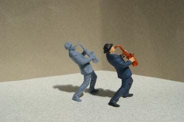 Preview: Saxophonspieler - unbemalt