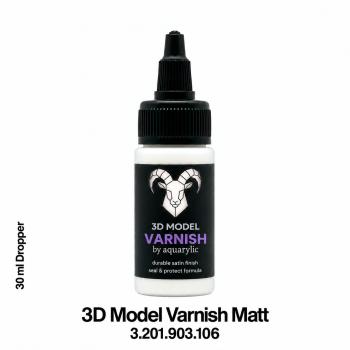 3D MODEL VARNISH MATT by AQUARYLIC