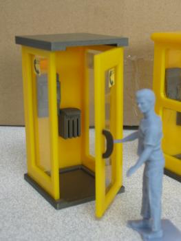 Telefonzelle 50/60er Jahre 1:22,5