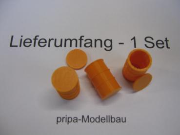 Fässer, 3er Set  1:32