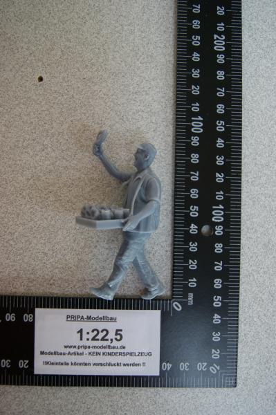 Figur Brezelverkäufer - unbemalt