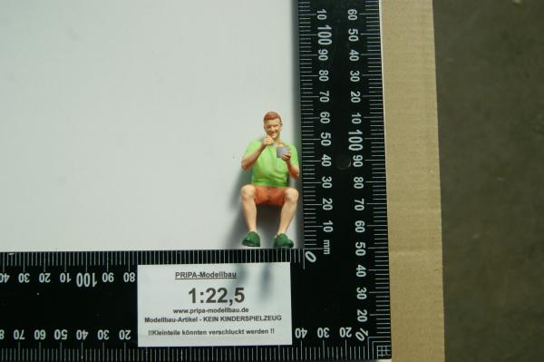Figur Pärchen mit Eis - bemalt