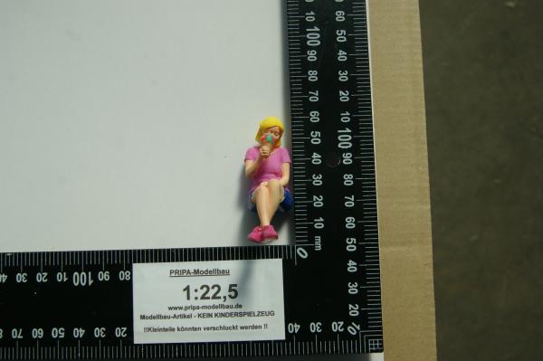 Figur Pärchen mit Eis - bemalt