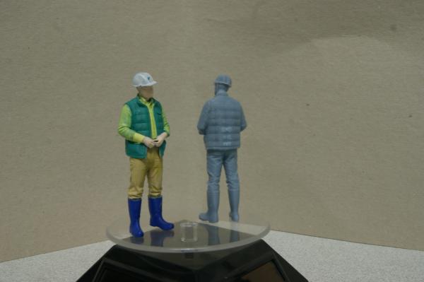 Figur Facharbeiter - unbemalt - Kopie