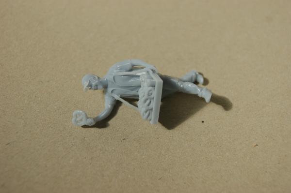 Figur Brezelverkäufer - unbemalt - 1 : 32