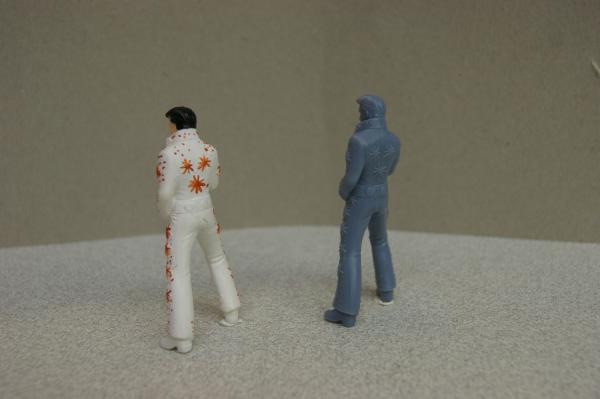 Figur Elvis-Imitator - bemalt - 1 : 22,5