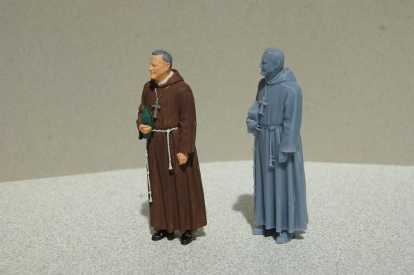 Figur Bruder Werner - unbemalt - 1 : 22,5