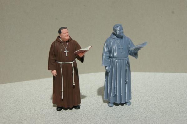 Figur Bruder Johann - bemalt - 1 : 22,5