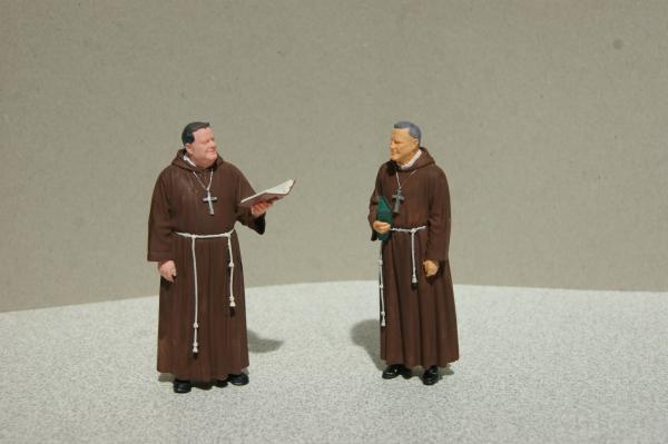Figur Bruder Johann - bemalt - 1 : 22,5