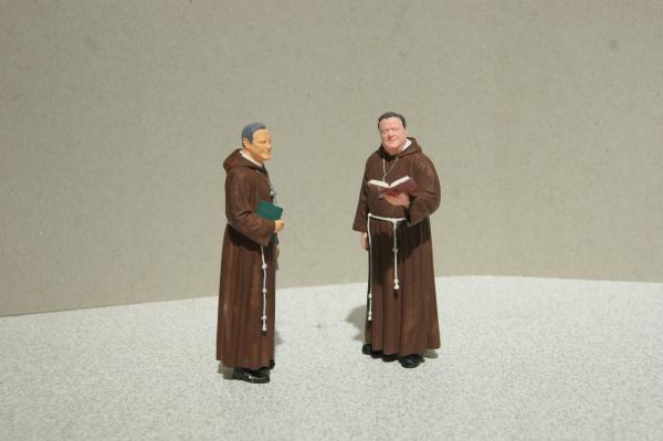 Figur Bruder Johann - bemalt - 1 : 22,5
