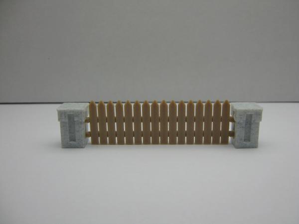 Lattenzaun mit Ständerwerk, 1 m, 1:45