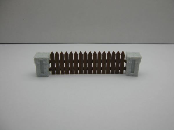 Lattenzaun mit Ständerwerk, 1 m, 1:45