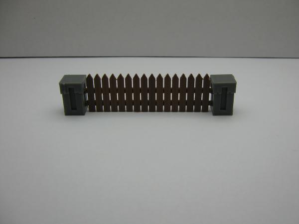 Lattenzaun mit Ständerwerk, 1 m, 1:45