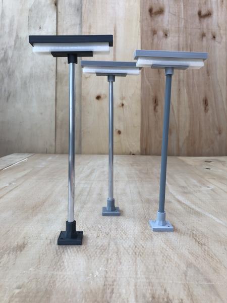 moderne Bahnhofsleuchte ca. 25 cm